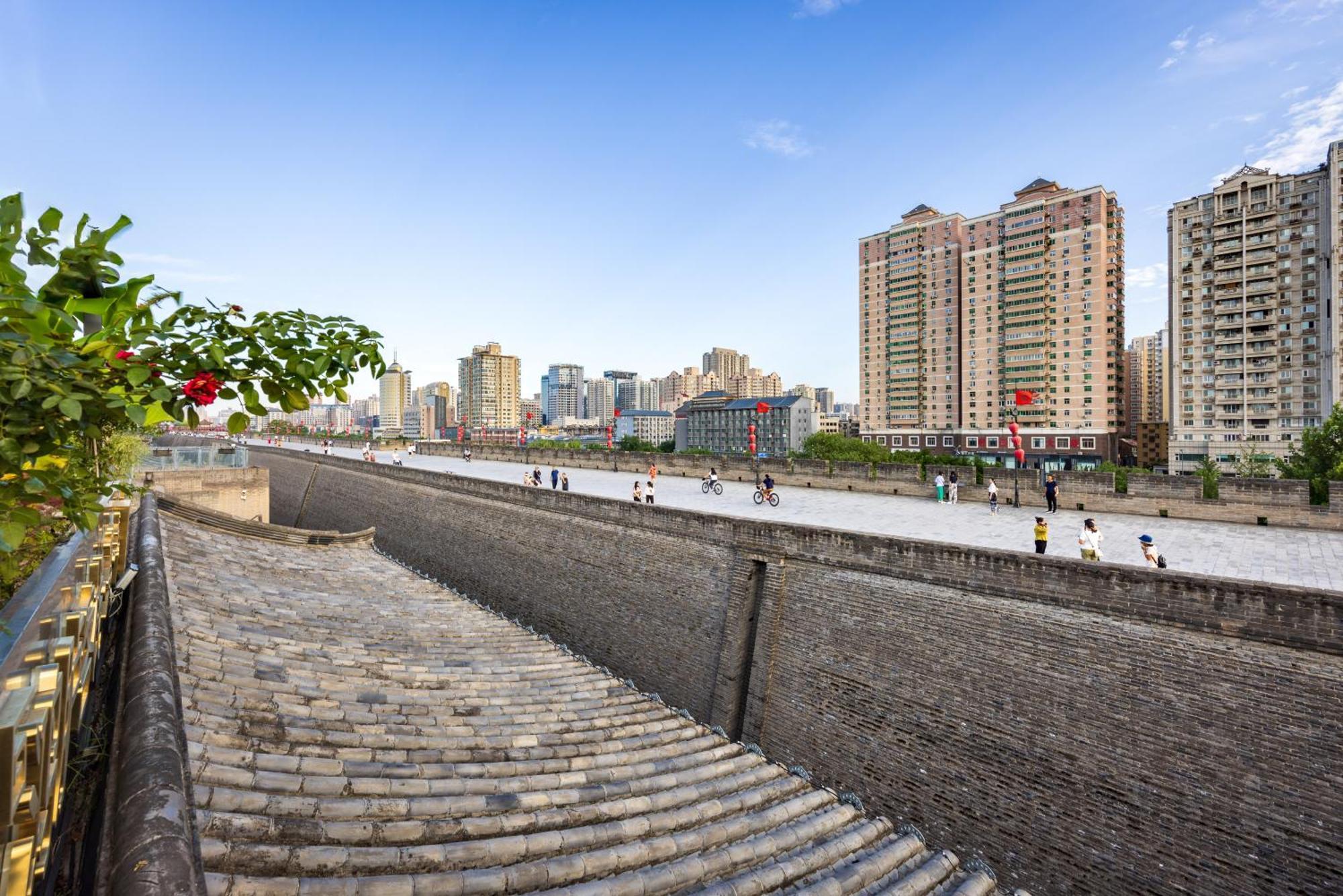 Honglu Garden Hotel Xi'An Bell And Drum Tower Huimin Street Store Exterior photo